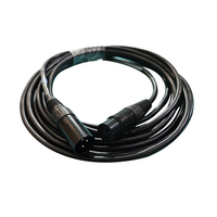 Fabrication professionnelle, le câble DMX 3 broches XLR peut être utilisé pour le microphone audio