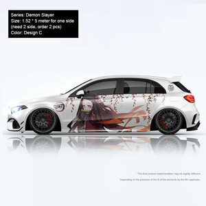 สติ๊กเกอร์ติดรถยนต์ลายอนิเมะ CARKOO Custom และ <span class=keywords><strong>Itasha</strong></span> สำหรับตกแต่งรถยนต์ให้ดูมีสไตล์ - Product Image 3