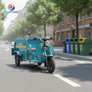 Tricycle de tri des déchets très vendu et pratique, deux bacs à ordures, camions d'assainissement exclusivement pour les distributeurs - Product Image 6