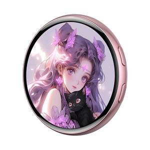 Badge électronique intelligent NFC personnalisable de 1,7 pouce HD pour les fans de jeux d'anime, transfert de photos, de GIFs, d'animations et de vidéos - Product Image 1