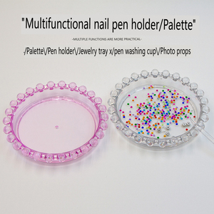 Nuevo diseño Nail Art Painting Gel Plate Holder nail color Chart Nail Polish Paletas - Product Image 3