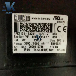 119-766 KUKA Robot Servomotor 1FK7101-5AZ91-1ZZ9-Z S06 - Product Image 2