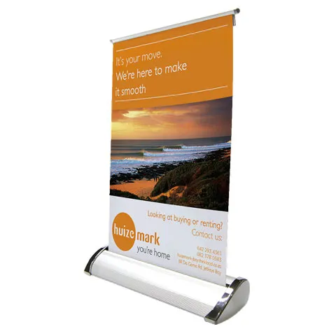 Table Top Display Mini A3 A4 Roll Up Banner