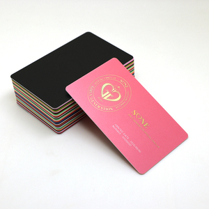 High Quality Hot Laser Gold <b>Stamp</b> Matte <b>Business</b> NFC RFID Plastic Cards - Product Image 4