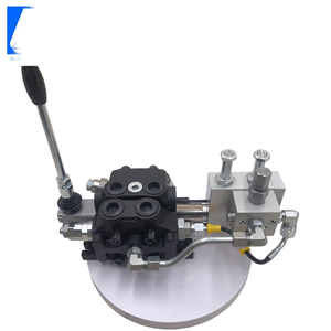 Huamao DCV60 60 litres/min 1 bobine Distributeur de commande directionnelle sectionnel hydraulique manuel et électro-hydraulique 15 kg - Product Image 5