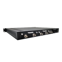 Modulador EMI3445 Quad HD-SDI a DVB-T/DVB-C/ATSC H.264/MPEG2 ISDB-T con Entrada/Salida ASI y Puerto IP UDP