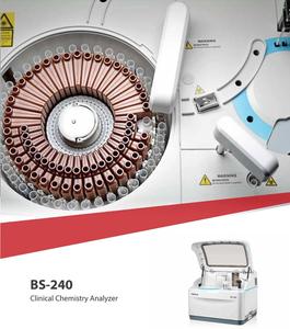 เครื่องวิเคราะห์เคมีคลินิกคุณภาพสูง Mindray BS-240 สำหรับห้องปฏิบัติการ เครื่องวิเคราะห์เคมี Mindray สำหรับใช้กับสัตว์ - Product Image 5