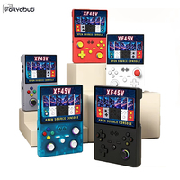 Consola de Juegos Retro Portátil XF45V 2026, Pantalla IPS de 4.5 Pulgadas, Linux RK3326, WiFi, Iluminación RGB, Batería de 4000mAh