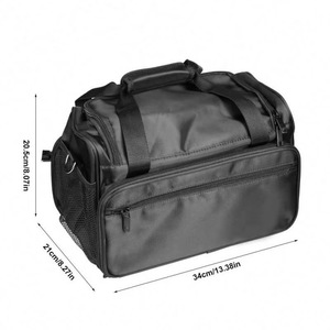 Sac de coiffure BSCI, sac à main de barbier, sac portable pour outils de salon avec porte-ciseaux et peigne, pour styliste, équipement de voyage - Product Image 1