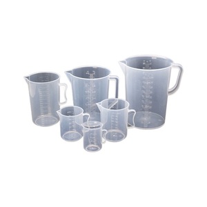 Vaso de Plástico Plastig, Vaso Medidor de Plástico de 250 ml, 500 ml, 1000 ml, 2000 ml, 3000 ml, 5000 ml, Resistente al Calor, Graduado para Laboratorio, con Asa - Product Image 4