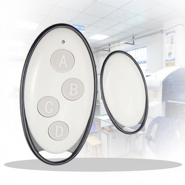 Factory 315MHz Wireless Learning Code Remote Control with 4 Switches for Automatic Home System Door and Light Control