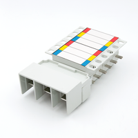 Etechin Acier Triphasé ABS MCB MCCB Disjoncteur Pan Assembly Busbar pour Cartes de Distribution 100A 125A 160A 200A Pan Assembly
