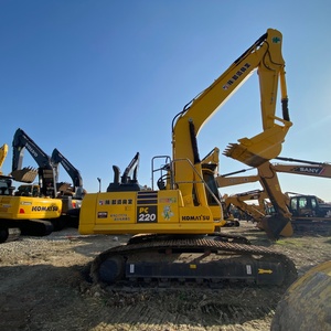 High-quality, Low-working-time <b>Engineering</b> Projects: 22-ton Komatsu PC220 Used Tracked Hydraulic Excavator - Product Image 1
