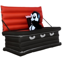 Décorations Gonflables d'Extérieur : Vampires et Cercueils Géants LED – Jouets et Cadeaux de Décoration d'Halloween