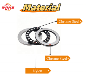 Cuscinetti spinta a rulli cilindrici con gabbia in Nylon ad alta velocità più usura e durata 81102TN - Product Image 2