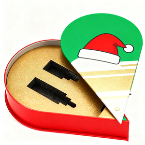 Tùy Chỉnh Hình Trái Tim Hộp Quà Tặng Với Logo Valentine Của Ngày Hoa Hồng Hình Trái Tim Hộp Hoa Hoa Sắp Xếp Hình Trái Tim Món Quà - Product Image 1