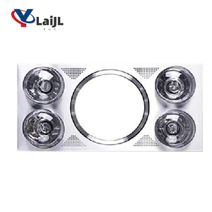 Chauffe-air de salle de bain <span class=keywords><strong>mural</strong></span> ou monté au plafond affichage de la température ventilateur d'extraction <span class=keywords><strong>soufflant</strong></span> éclairage lumière LED intégrée - Product Image 3