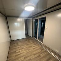 Maison mobile extensible et respirante montée sur conteneur en acier pour bureaux et appartements