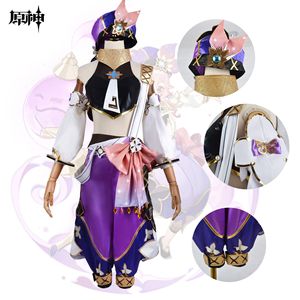 Perruque de Costume de Cosplay <span class=keywords><strong>Dori</strong></span> pour <span class=keywords><strong>Genshin</strong></span> <span class=keywords><strong>Impact</strong></span>, 50 cm, Rose, Unisexe, Adulte, Cheveux Synthétiques en Polyester Résistants à la Chaleur, Sumeru - Product Image 2