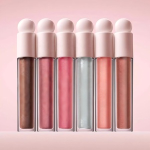 Lápiz Labial Brillante de 6 Colores con Destellos Finos y Brillo Labial Suave, una Belleza Natural que Realza tu Tez - Product Image 1