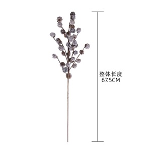 CallaFloral Ramas de Piñas de Pino Artificiales con Nieve, Flores Secas, Decoraciones Navideñas, Decoración para Bodas, Manualidades 61205 - Product Image 4
