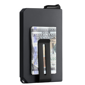 Thumbs-Up Fabrikant Oem & Odm Slanke Designer Kaarthouder Rfid & Nfc Blokkerende Metalen Aluminium Portemonnee Met Geldclip - Product Image 2