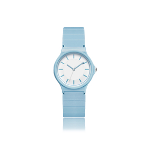 Montre à quartz pour hommes de vente chaude avec bracelet en plastique et montre-bracelet Moissanite à la mode du mouvement japonais - Product Image 3