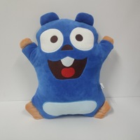 En gros Peluche Grizzy et Les Lemmings, Ours Grizzly, Hamster Bleu, Poupée en peluche, Coussin décoratif, Pendentif, Cadeau, Thème Dessin animé et Anime