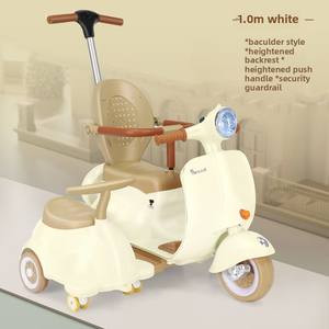 Электрическая трехколесная мотоциклетная игрушка унисекс, новейшая модель, Детская От <span class=keywords><strong>3</strong></span> до 12 лет, с батарейкой, маленькая слайд-машина из пластика - Product Image 3