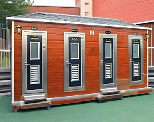 Toilettes simples préfabriquées Super Outdoor de style industriel Toilettes mobiles portables en acier recyclé pour usage public - Product Image 6