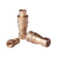 KZD Nouveaux raccords rapides en laiton à haute pression, connectivité femelle, tête hexagonale pour réparation automobile et hydraulique