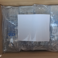 Sacs à glaçons en plastique LDPE à cordon de serrage, grande capacité, imprimés sur mesure avec logo, 8/10/20 LB, pour bière et champagne
