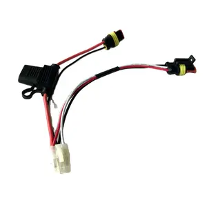 6pin molex 5557 מחבר חוט לרתום עם נתיך בעל מחבר 2p 3p כבל