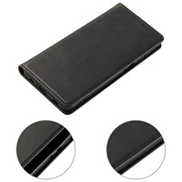 Étui professionnel en cuir PU grain de veau avec support magnétique pour Samsung Galaxy S26 S25 S24 S23 S22 S21 Ultra Note 20 10