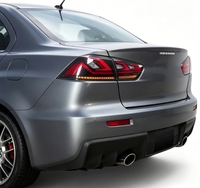 Luces Traseras LED Completas para Mitsubishi Lancer EVO X EX ES Galant 2008-2020, Lentes Transparentes, Nuevas, 3000 Lúmenes, 24V