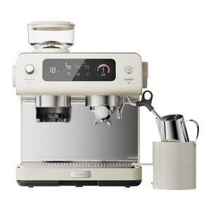 Midea Espresso <b>Machine</b> 19 Bar Dual Boiler Digital Control <b>Automatic</b> <b>Coffee</b> Maker With Grinder And Steam Wand - Product Image 1