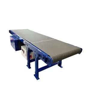 Factory Flat Belt Conveyor PVC Belt Heavy Duty Price Professional Industrial Belt Conveyor Transport Above 50kg