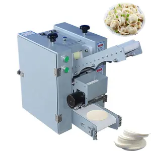 Dumpling Empanada Gyoza Wrapper Machine Samosa Spring Rolls Dough Skin Maker Former Burrito Chapati Roti Bread Making Machine