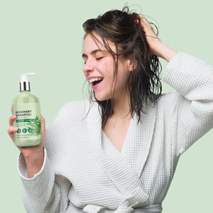 Champú en <span class=keywords><strong>Crema</strong></span> Orgánico para Engrosar el Cabello <span class=keywords><strong>con</strong></span> Romero y Aceite de Argán, Fórmula Nutritiva y Anticaspa para Hombres y Mujeres (2 en 1) - Product Image 5