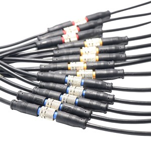 Guo Jinqiang M8 Aviation Connector <b>Cable</b> 2 3 4 Core <b>Waterproof</b> Male Female For Signal Transmission Industrial Equipment - Product Image 1