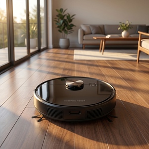 QX8, Aspiradora Robótica Inteligente con Navegación LDS, Limpieza Automática, Uso en Hoteles, Aspiradora Robótica Húmeda y Seca con Control por Aplicación de Teléfono Inteligente - Product Image 5