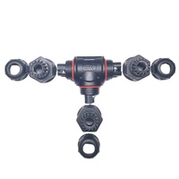 Connecteur de câble extérieur étanche M21 personnalisable, contact en laiton IP68, homologué 500V