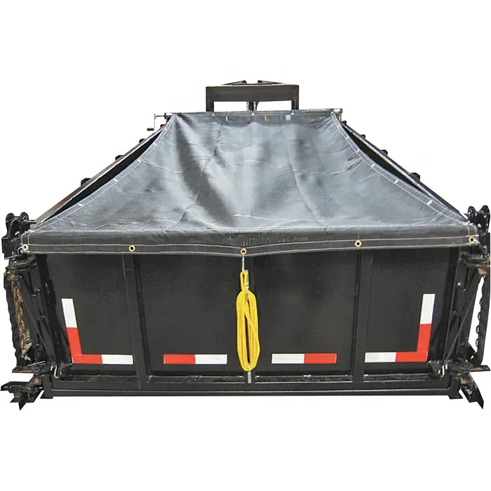 China Leverancier Dump Truck Zeil Sterke Vinyl Pvc Schaduw Netto 12Oz Mesh Zeil Dump Truck Te Koop