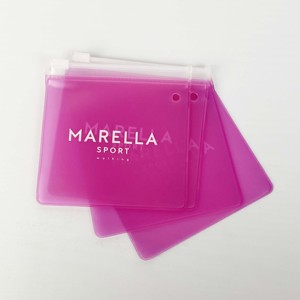 Custom PVC Transparent Zipper Jewelry <b>Bag</b>, Dustproof Storage Pouch - Product Image 4