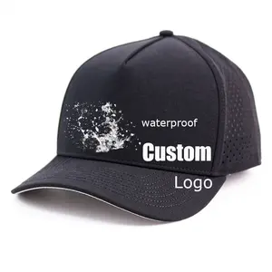 HS41 Blank Custom Performance K Frame Gorro Hats Cap Veracap Luxury Snapback Waterproof Laser Cut Water Resistant Hat