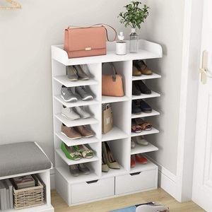 Meuble modulaire en bois <span class=keywords><strong>de</strong></span> luxe bon marché <span class=keywords><strong>de</strong></span> haute qualité meuble à chaussures <span class=keywords><strong>de</strong></span> salon meubles pour <span class=keywords><strong>la</strong></span> maison vente en gros - Product Image 1