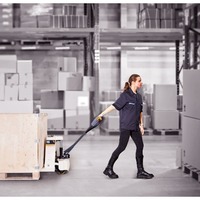 Transpalette électrique ATS 1.5/2T Little King Kong avec pneus en PU pour levage, chargement et déchargement