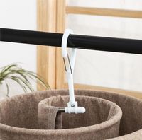 Perchas Plegables Multifuncionales de Acero Inoxidable para Baño, Joyería y Ropa, Ligeras, Ahorran Espacio y Son Duraderas, Éxito de Ventas en Línea