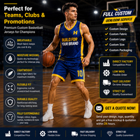 Uniforme de Baloncesto con Colores Vivos y Transpirable para Programas de Entrenamiento, con Diseño Gratuito