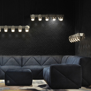 Lámpara de Araña de Estilo Nórdico Creativo Italiano con Diseño Único de Cara Sonriente para Restaurante, Bar, Cafetería, Luz Blanca Cálida, Ventana Central - Product Image 4